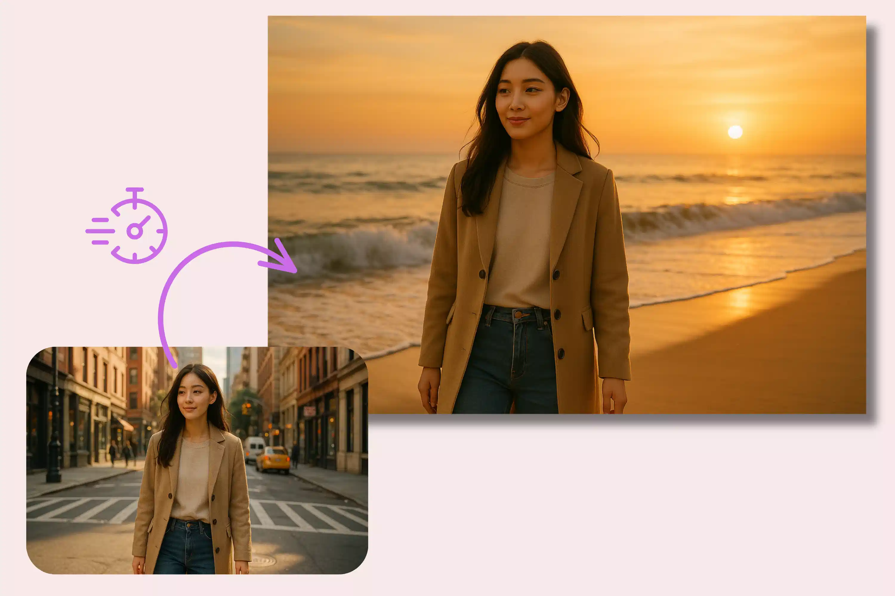 AI Background Changer Example